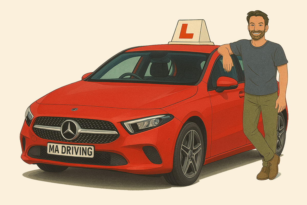 Learn to drive with Mike