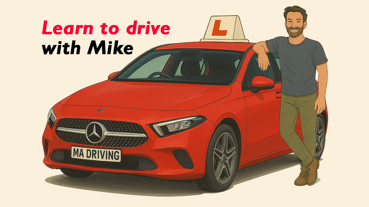 Learn to drive with Mike